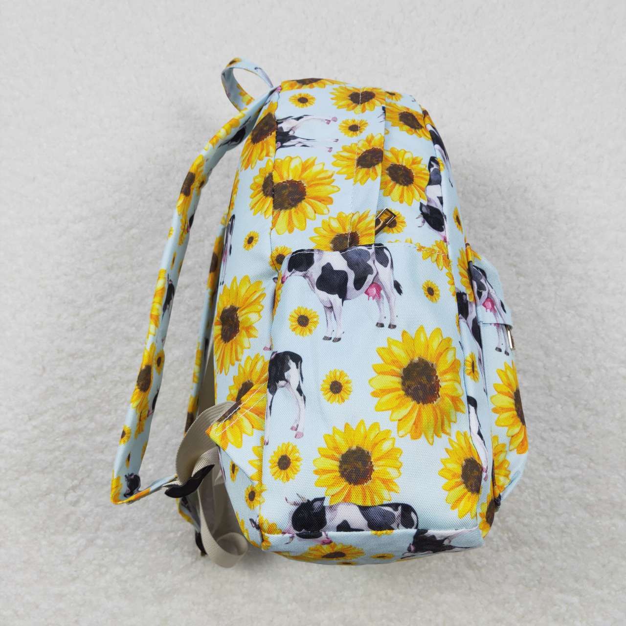 Sunflower Cow Print BACKPACK