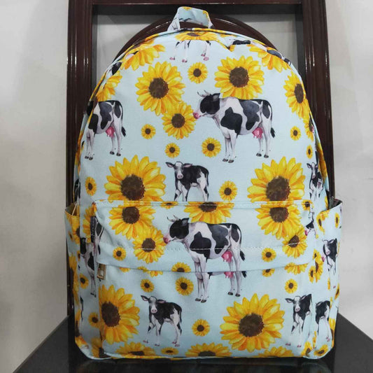 Sunflower Cow Print BACKPACK