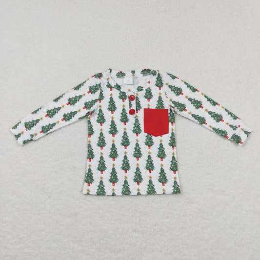 Christmas Tree Print Shirt