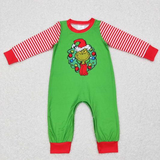 Christmas Green Cartoon Baby Romper