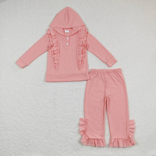Pink jogger Girls Set
