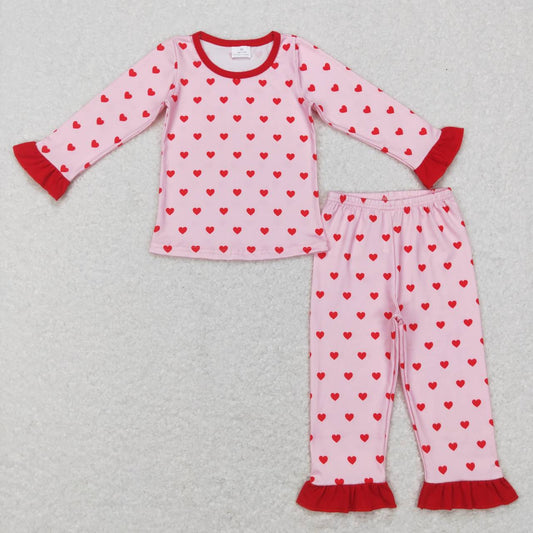 Valentine's Day Love Long Sleeve Pajamas