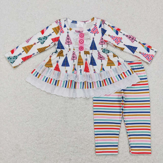 Christmas Colorful Tree Girls Set