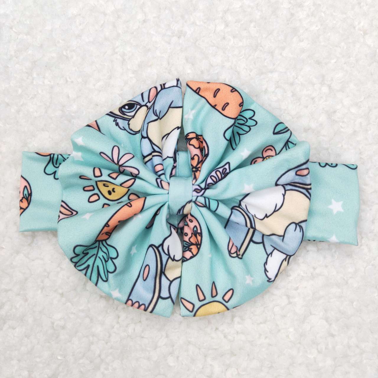 Easter Buuny Short Sleeve Girls Bummies