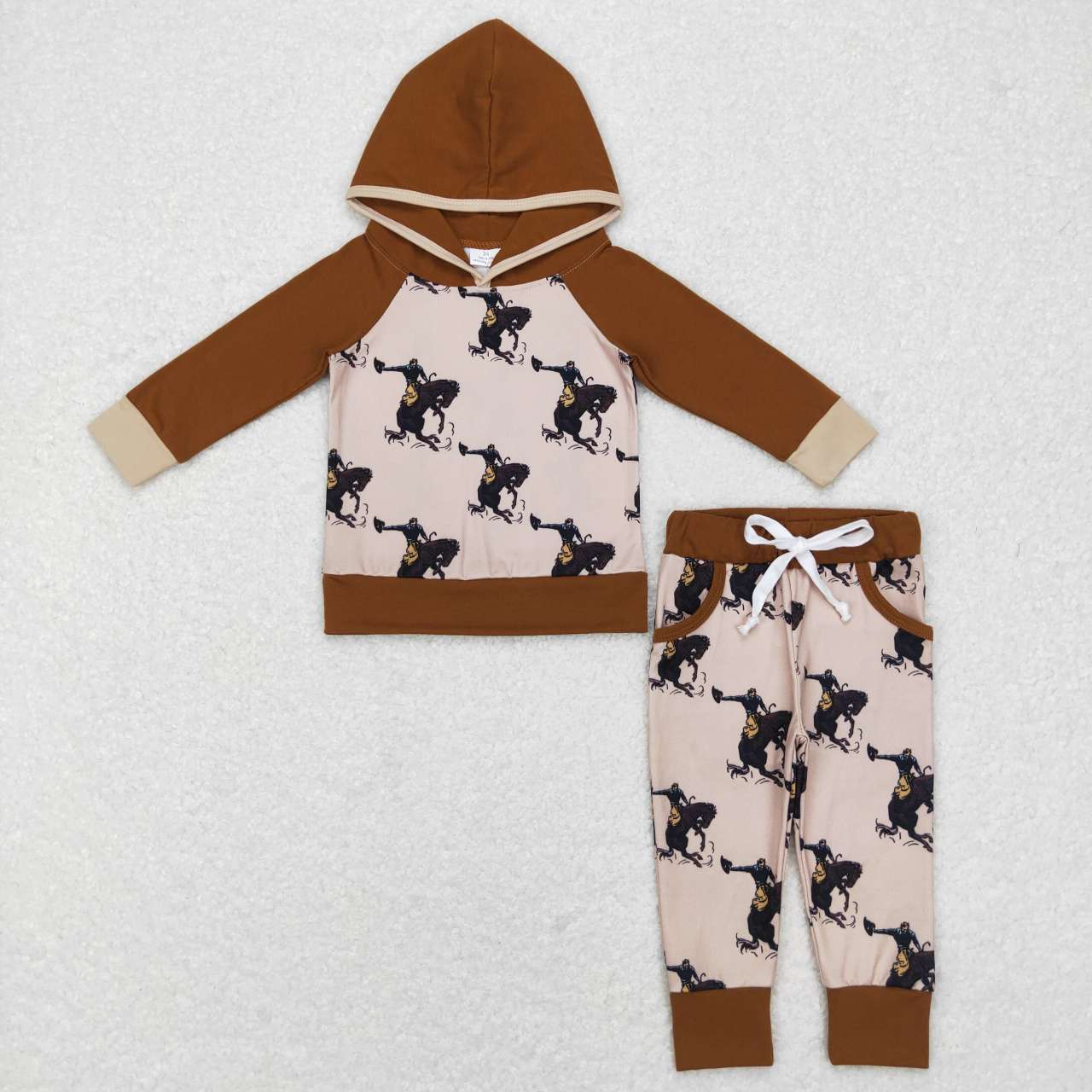 Western Brown Horse Jogger