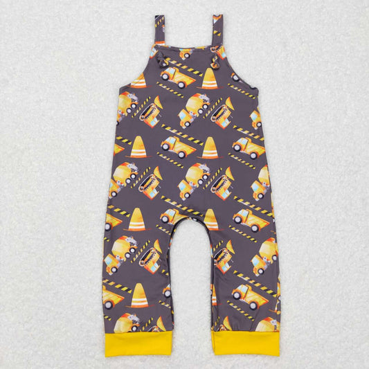 Car Cartoon Short Romper