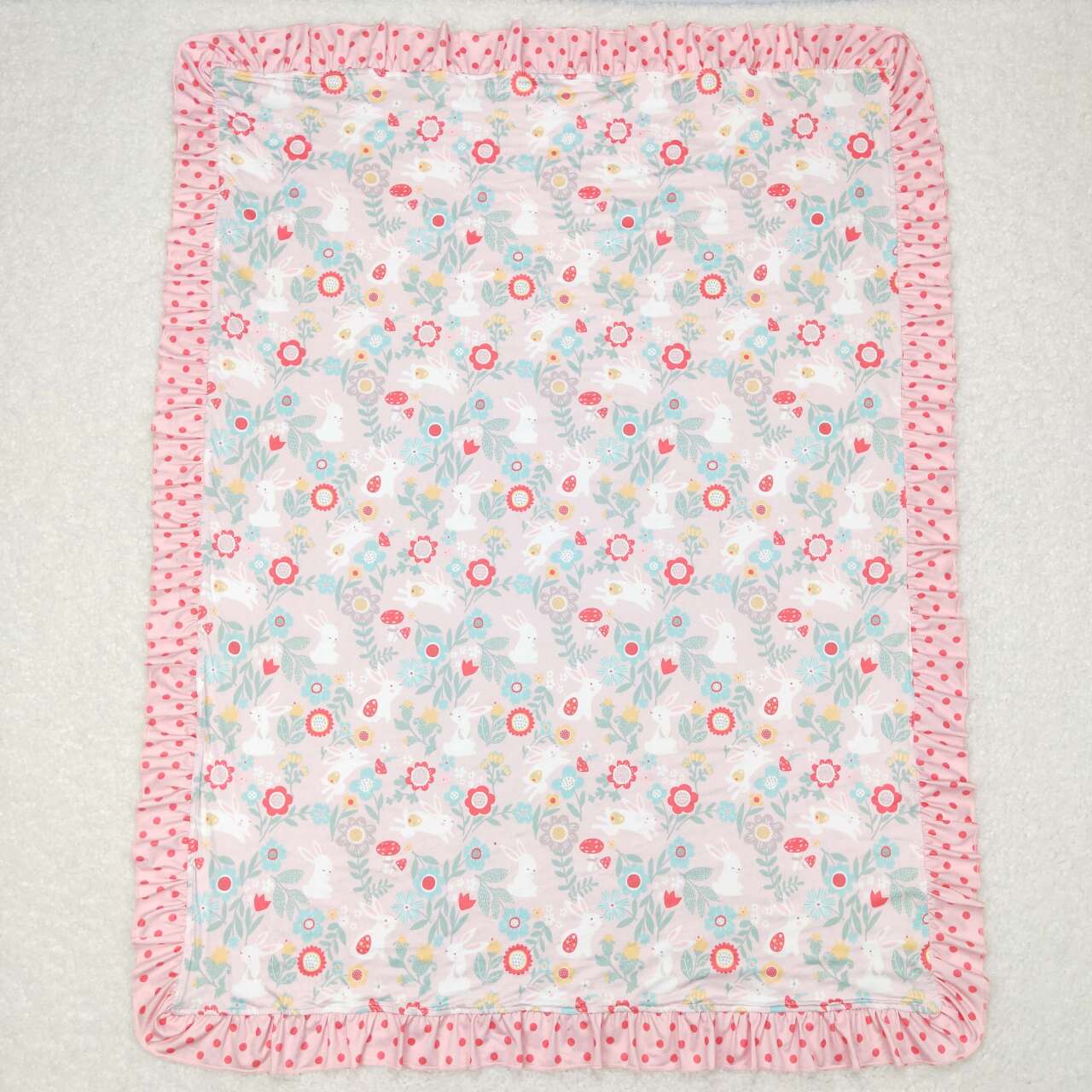 Easter Floral Print Kids's Blanket