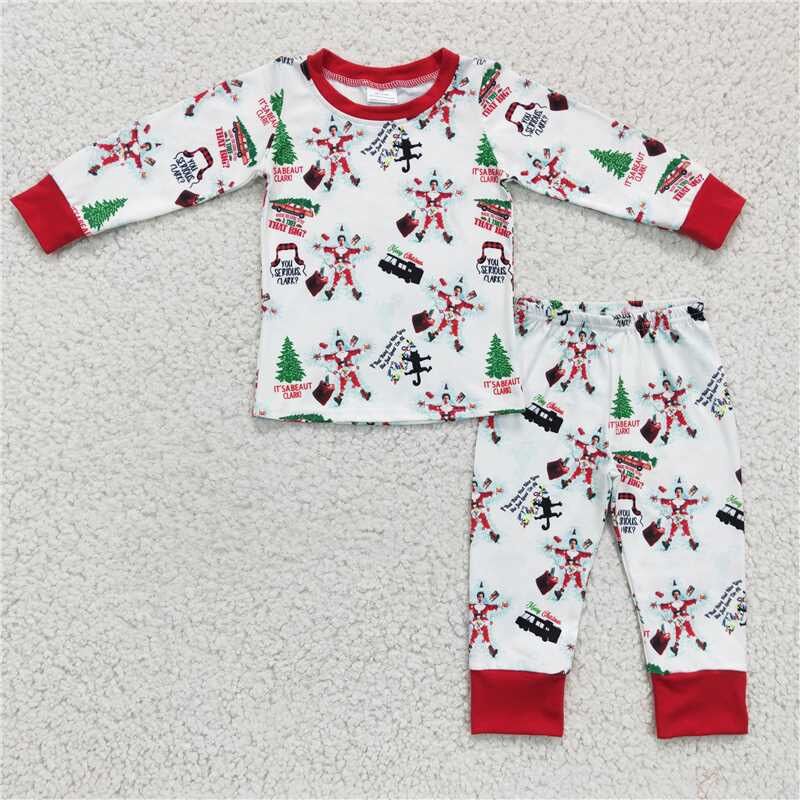 Christmas No Ruffle pajamas