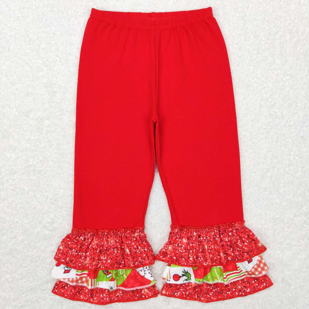 Christmas Red Bell Pants