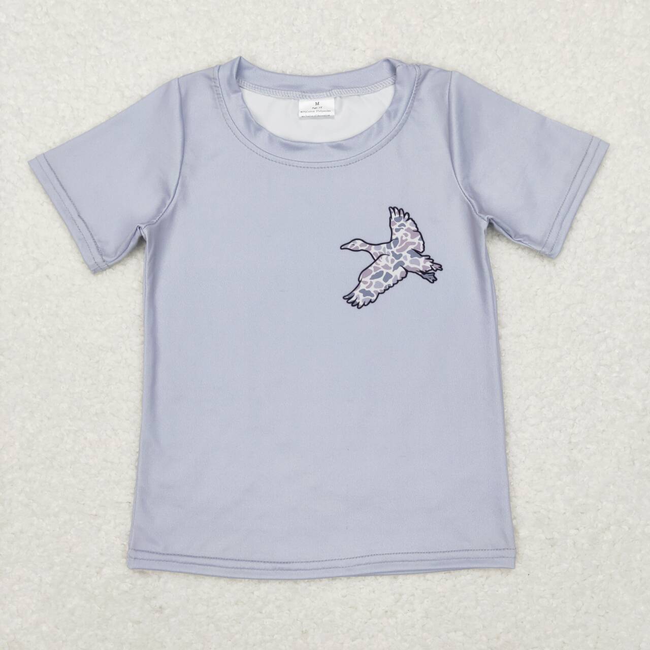 Grey Camo Short Shirt