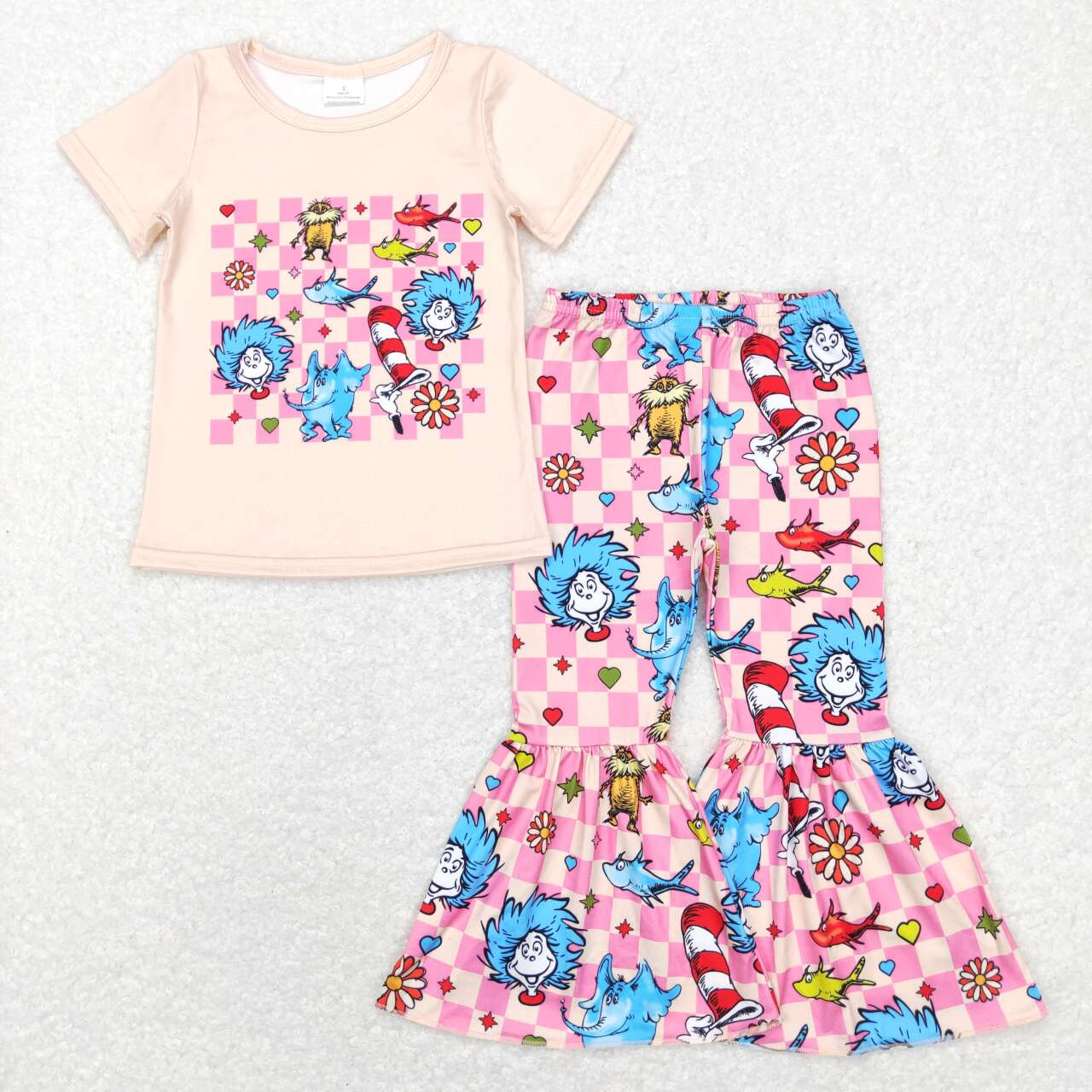 cartoon Print Girls Set