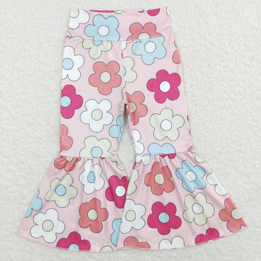 Colorful floral Bell Pants
