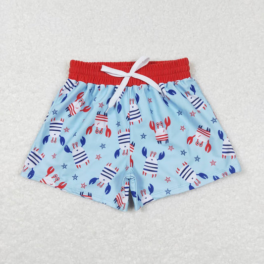 july Of 4th Crab printing short swim