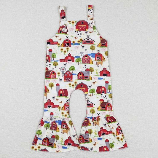 red farm Girls Jumpsuit