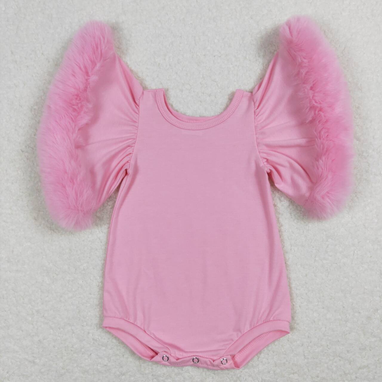Pink Velvet Romper