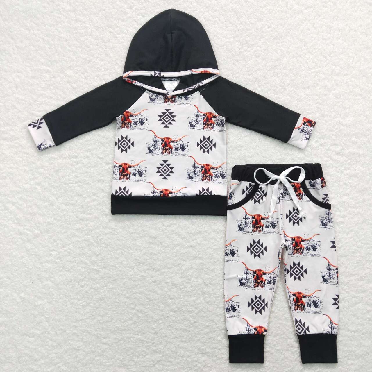 Western Black Cow Jogger