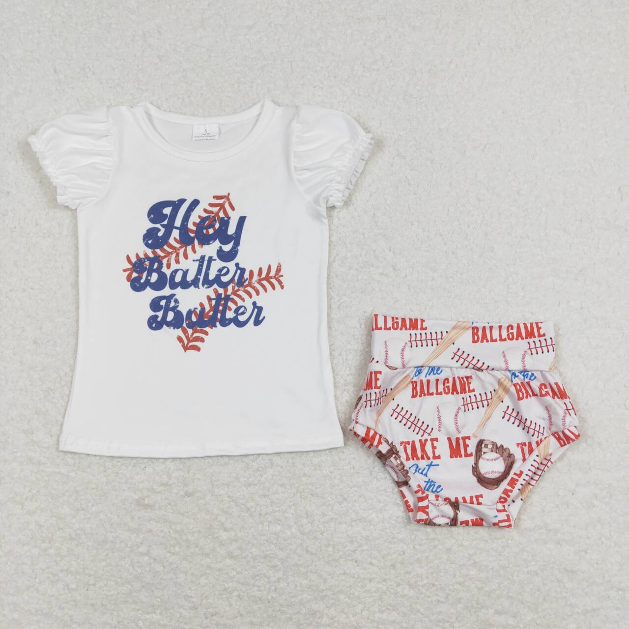 Baseball Bummies Girls Set