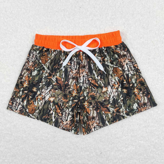 Camo printing short swim