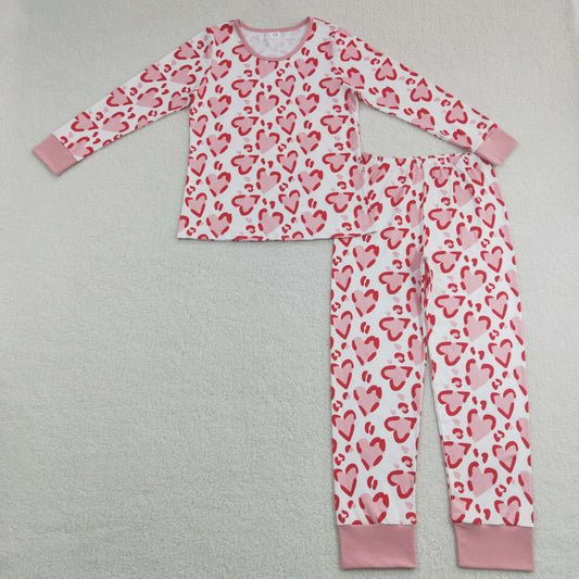 Valentine's Day pink hearts Pajamas