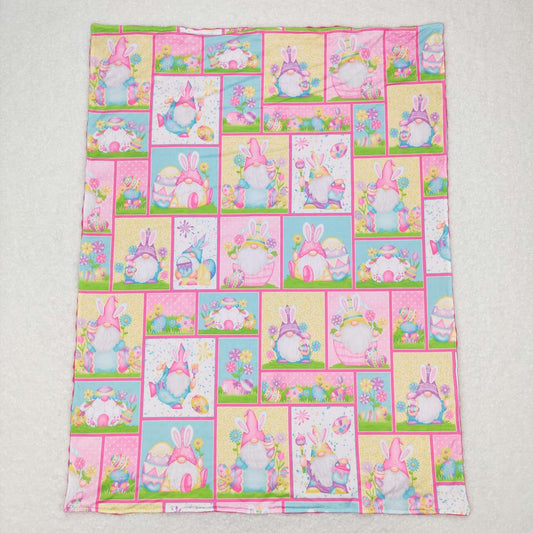 Easter Pink Bunny Print Kids's Blanket
