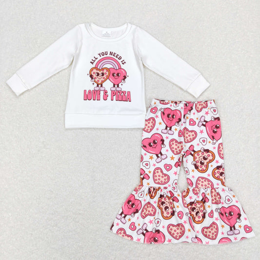 Valentineâs day Love Pizza Girls Set