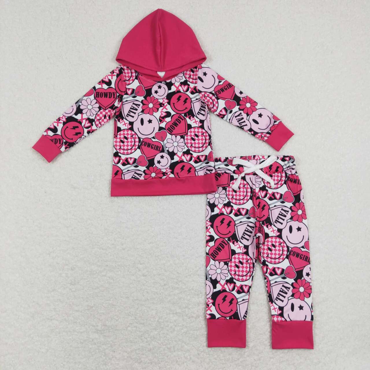 Valentine’s Day Pink Cowgirls Girls Jogger