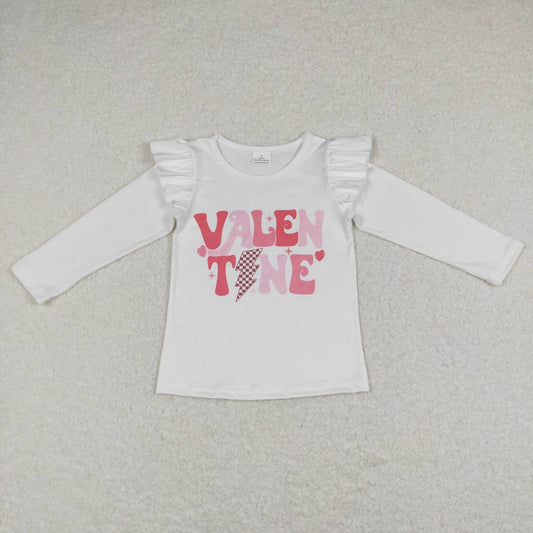 Valentineās Letter Pattern Shirt