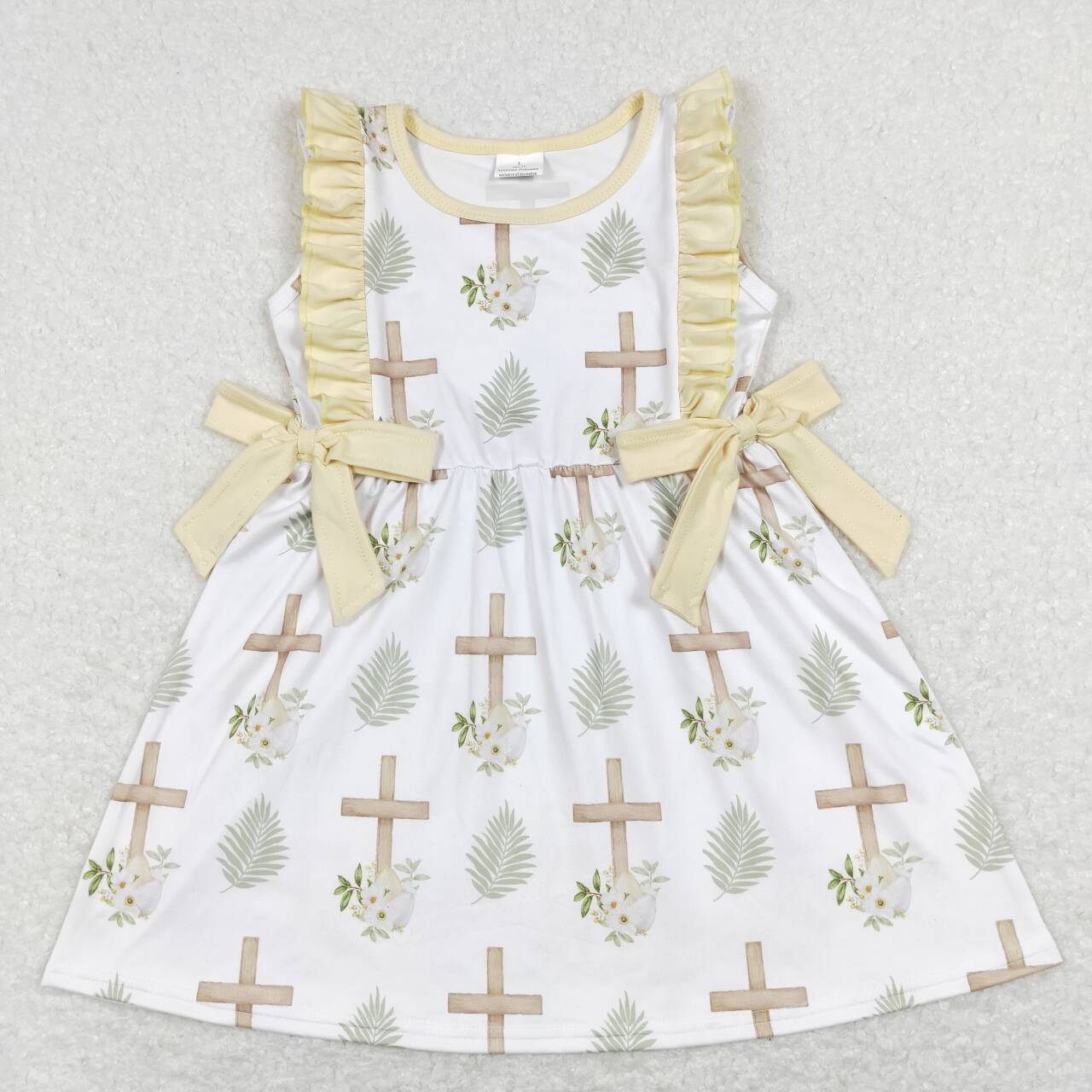 Easter cross Girls Dress