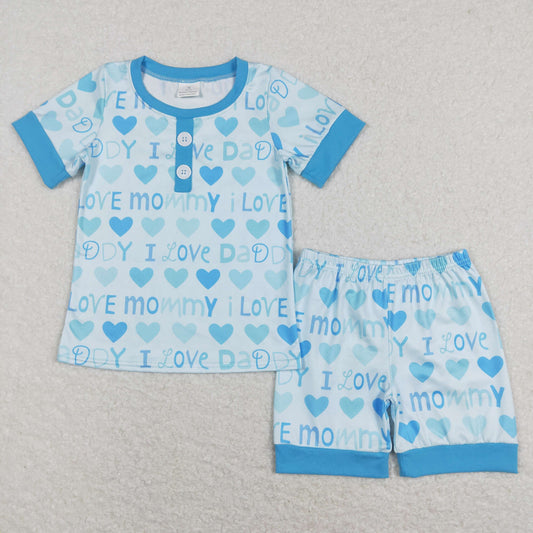 Blue mommy Short Paj