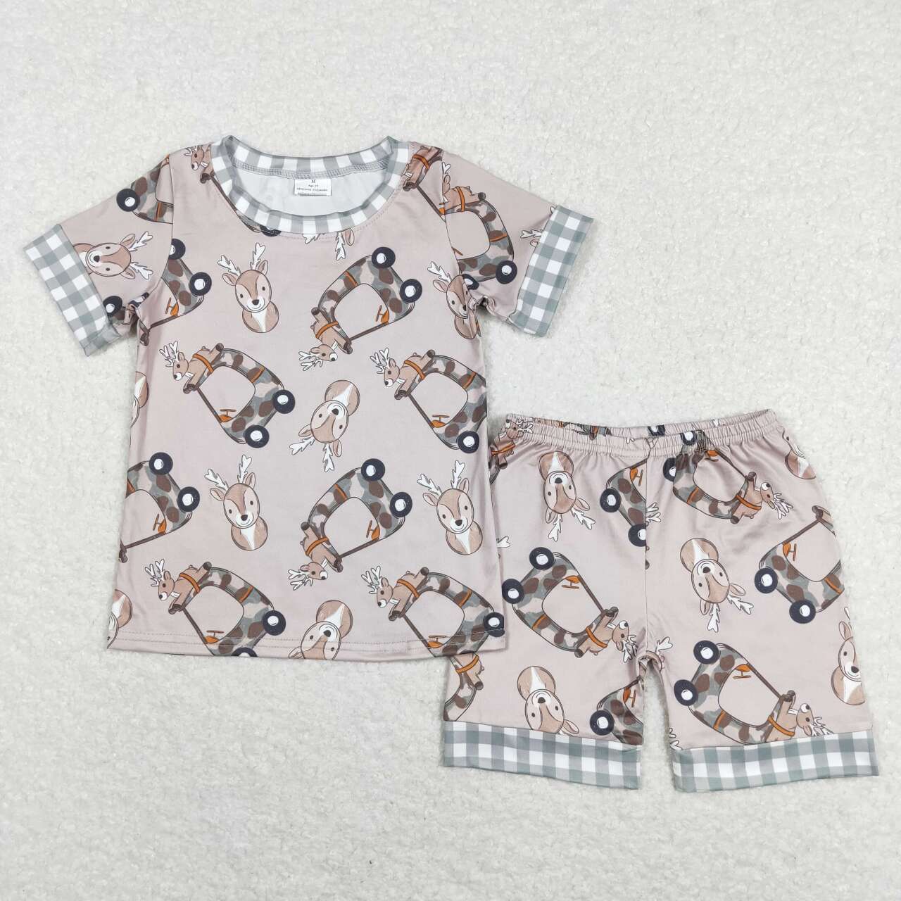 Camo Print Short Paj