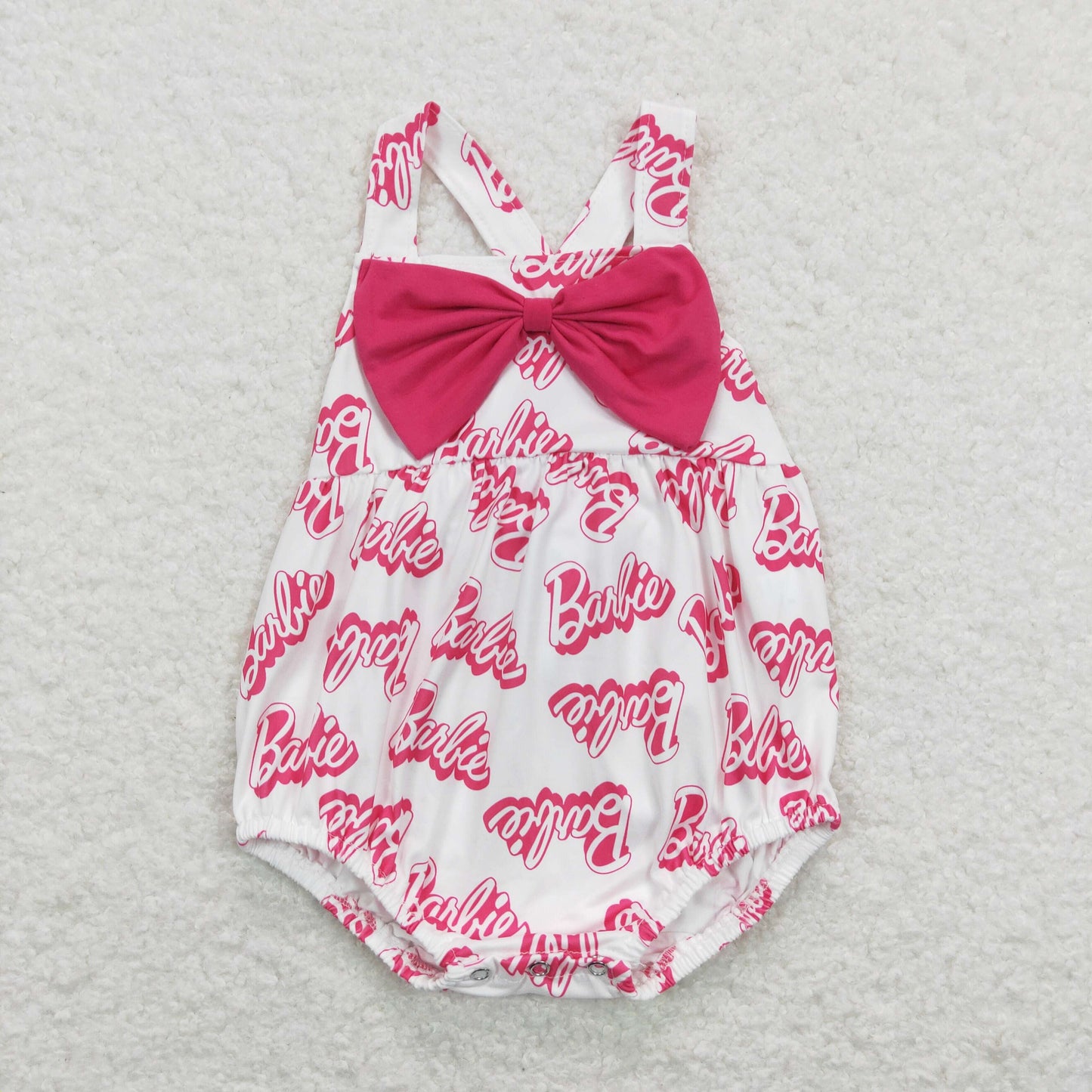 Pink Letter Baby Romper
