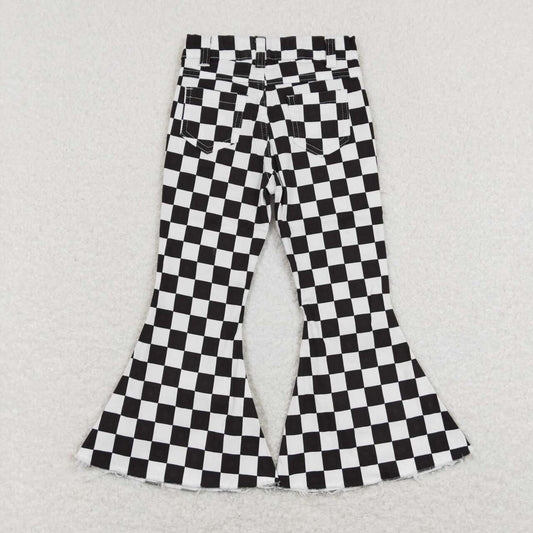 black and white plaid Bell Jeans