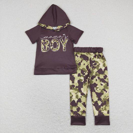 camo Short Sleeve BOY jogger