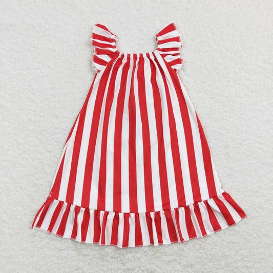 July of 4th Red Stripe Short Dress