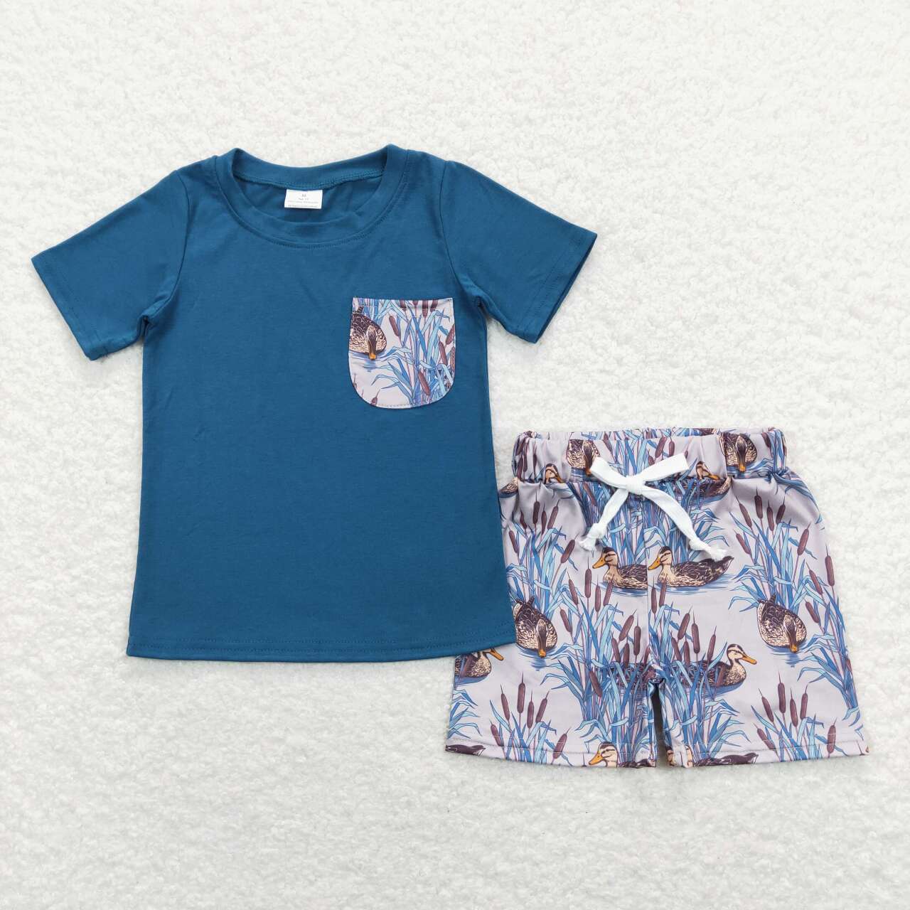 Blue Duck Short Sleeve Boy Set