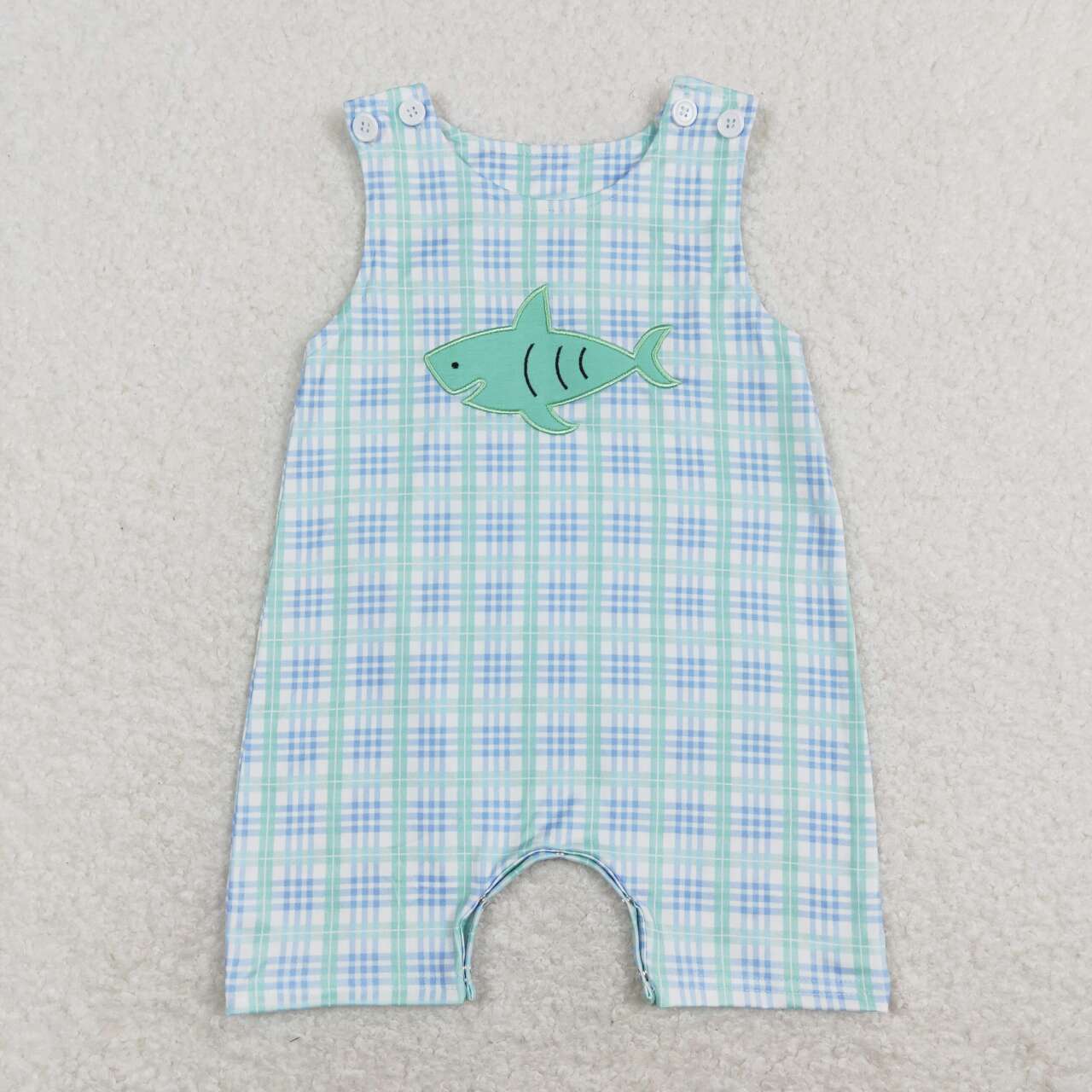 Blue whale Baby Romper