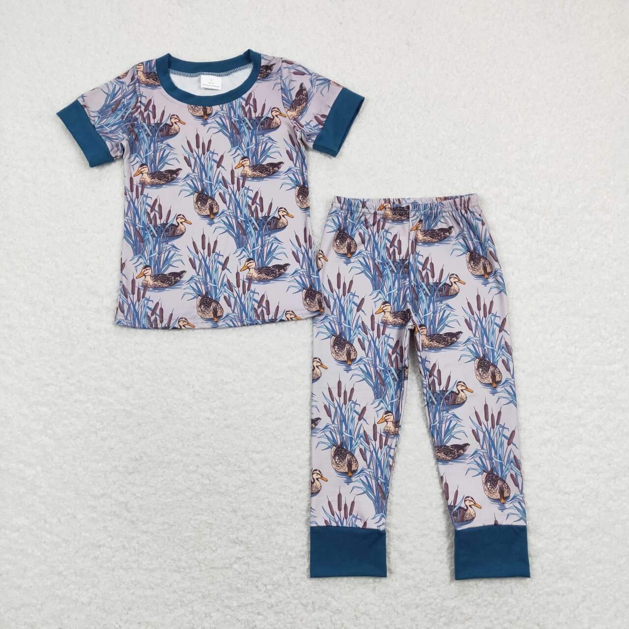 Duck Print Short Sleeve PAJ