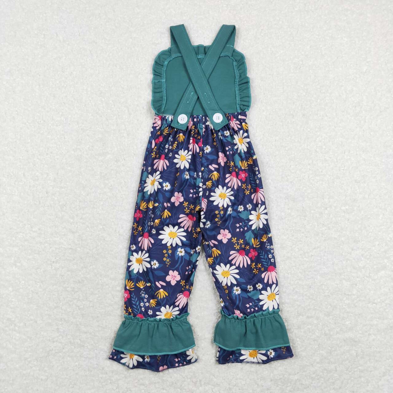 Dark Blue floral Jumpsuit