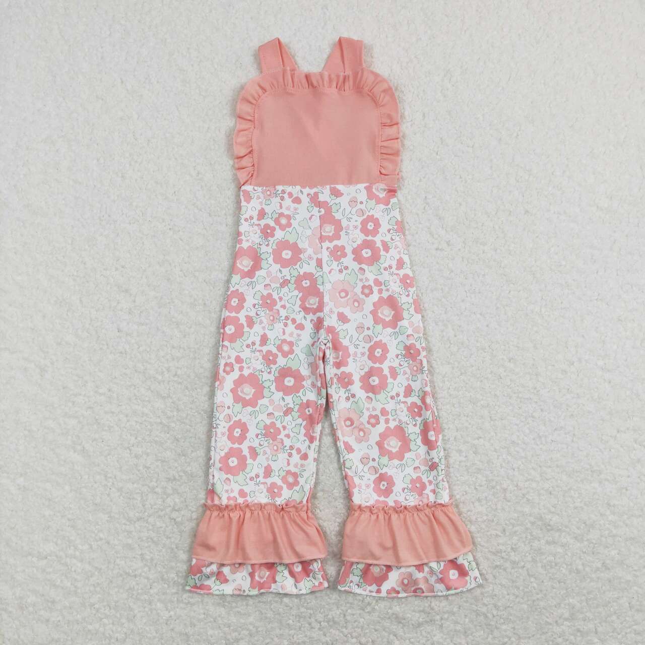 coral floral Jumpsuit