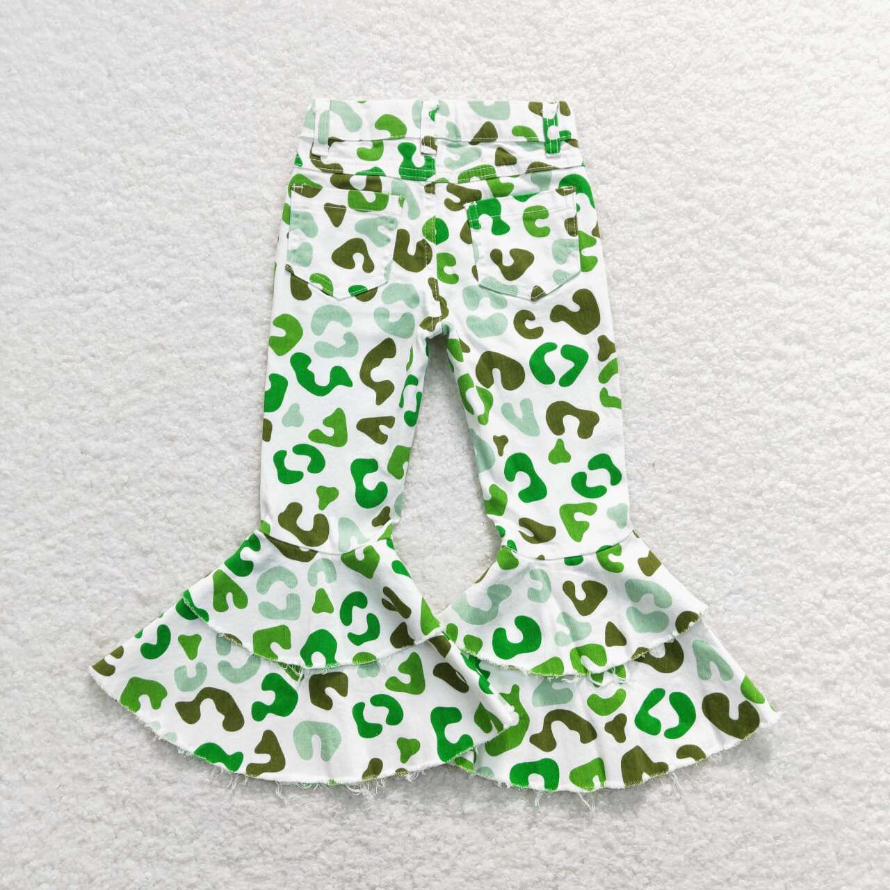 Green Leopard Jeans