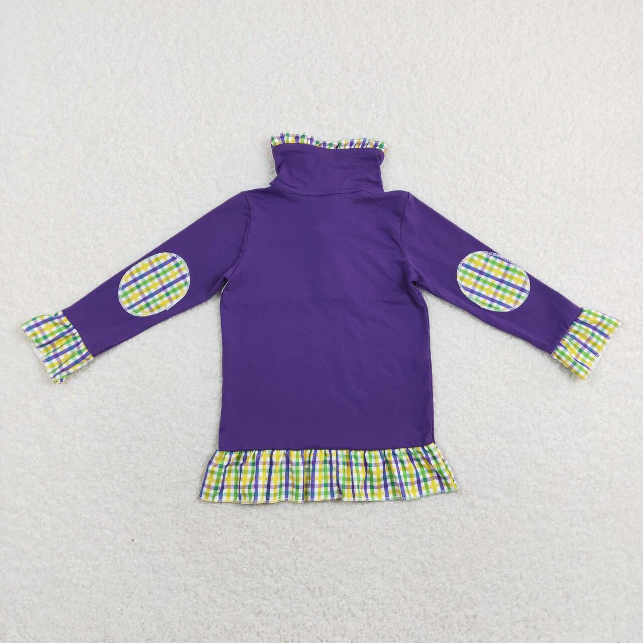 Purple Dog Print coat