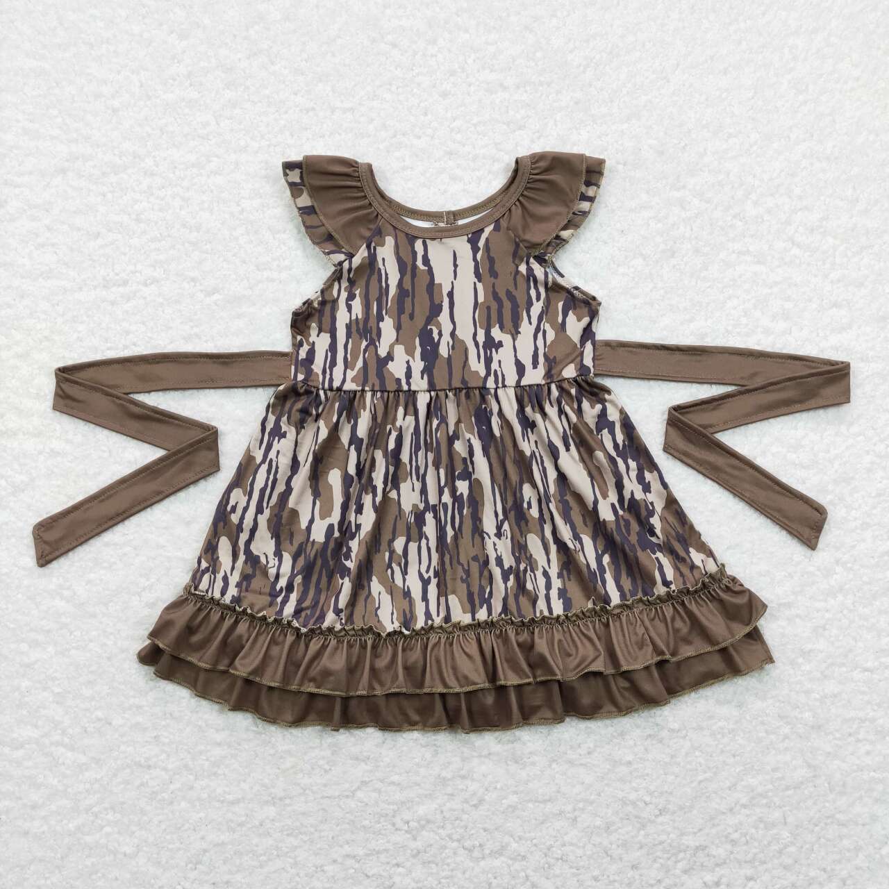 Camo sleeveless Girls dress