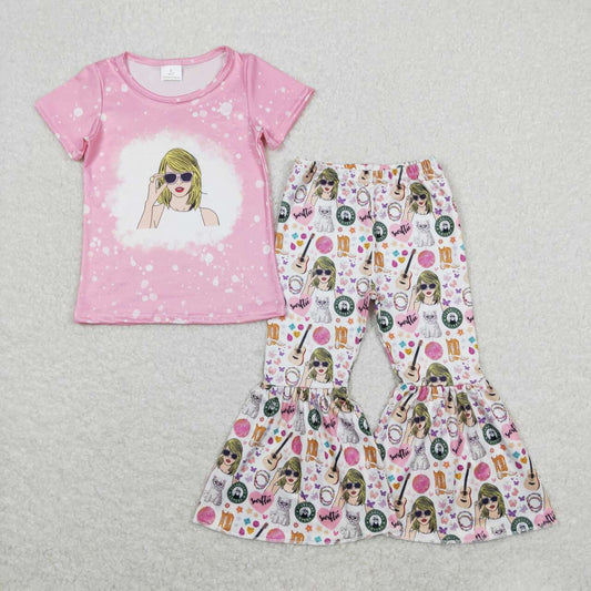 pink cartoon Girls Set