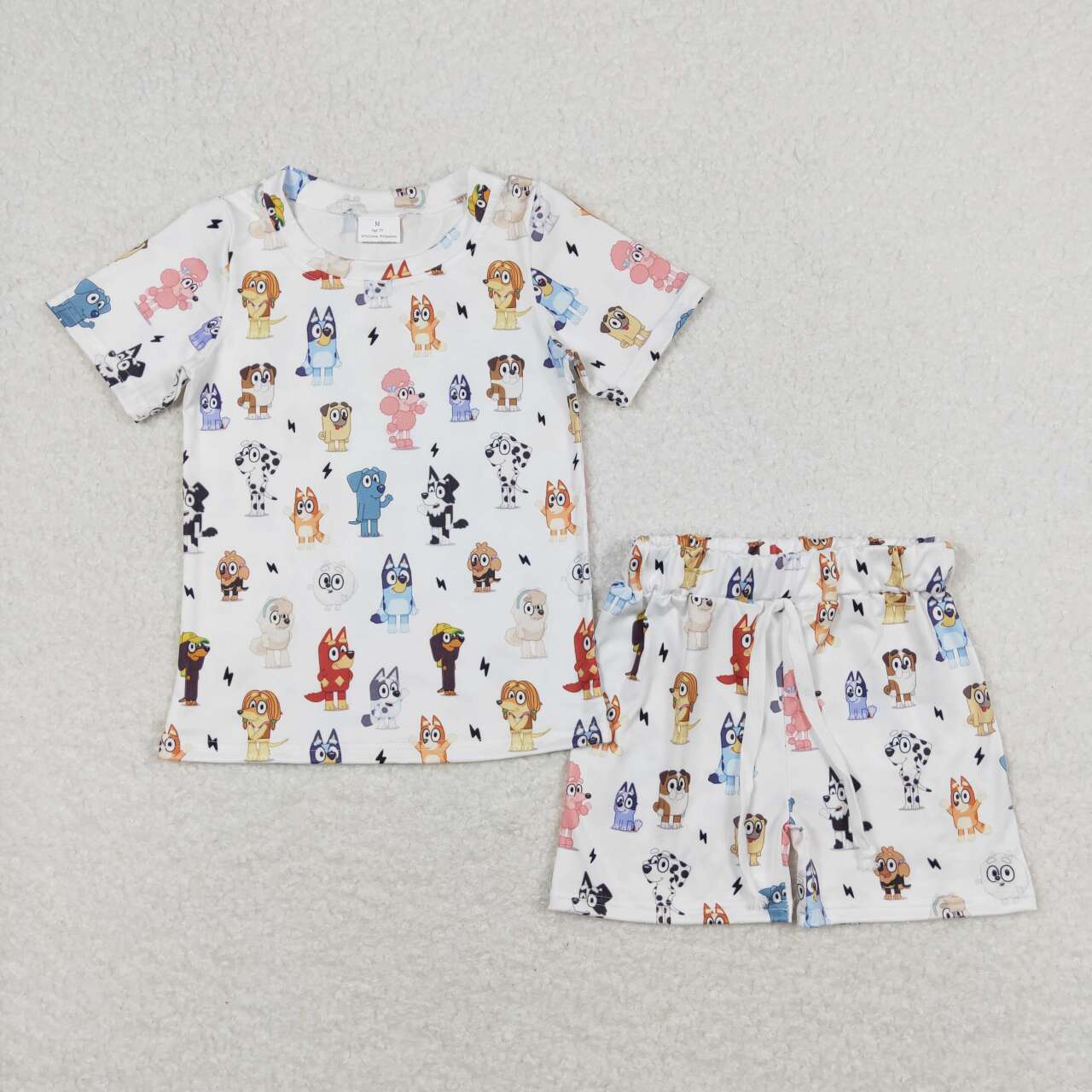 dog Print Boy Summer Set