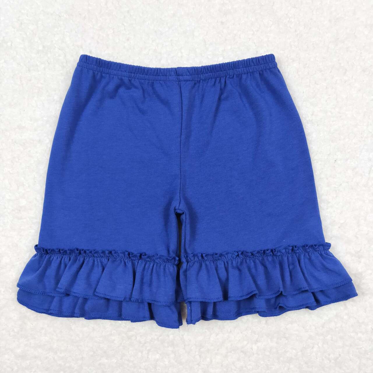 blue color print Short