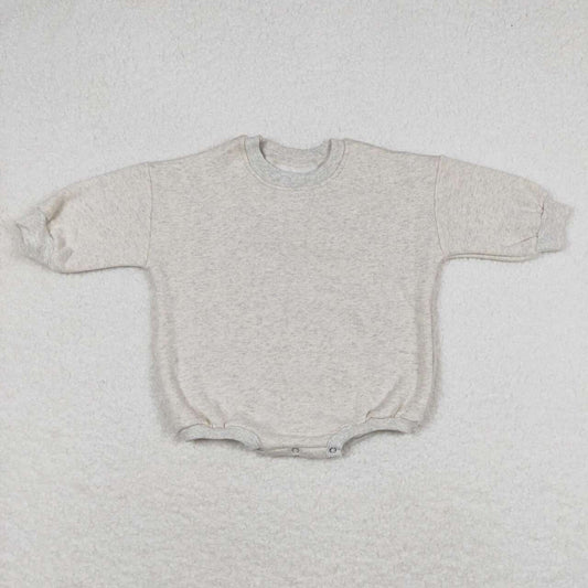 Grey Sweater Cotton long sleeves romper