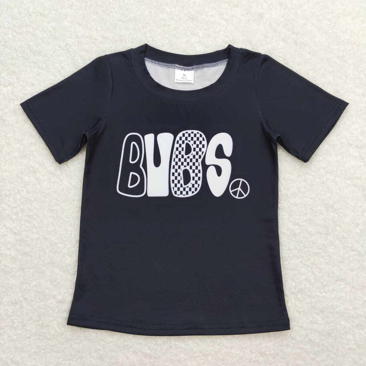 Black letter Short Shirt