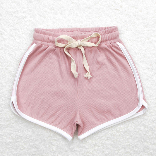 Pink Color print Short