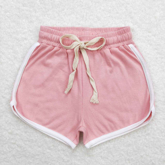 light pink Color print Short