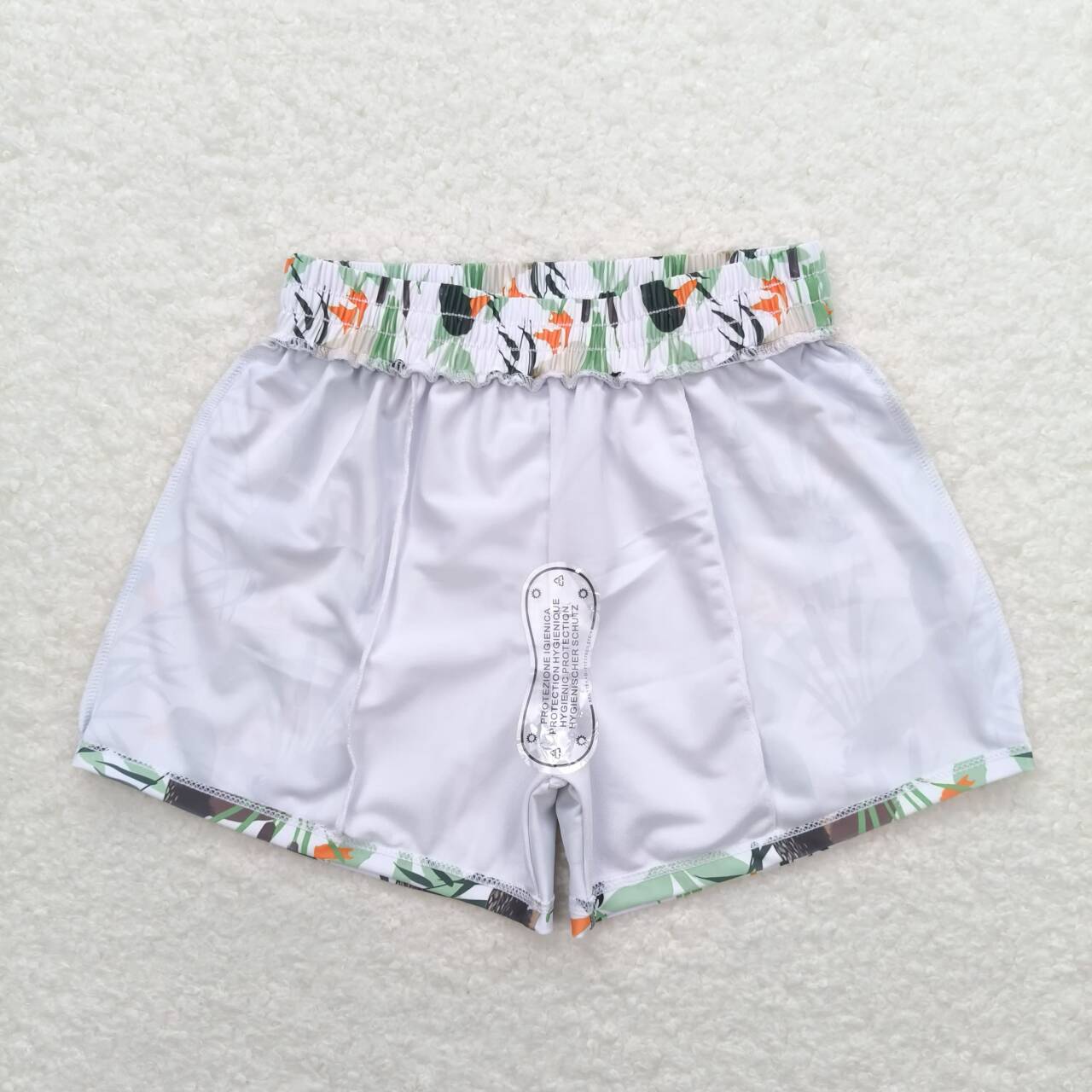 Duck Print short swim